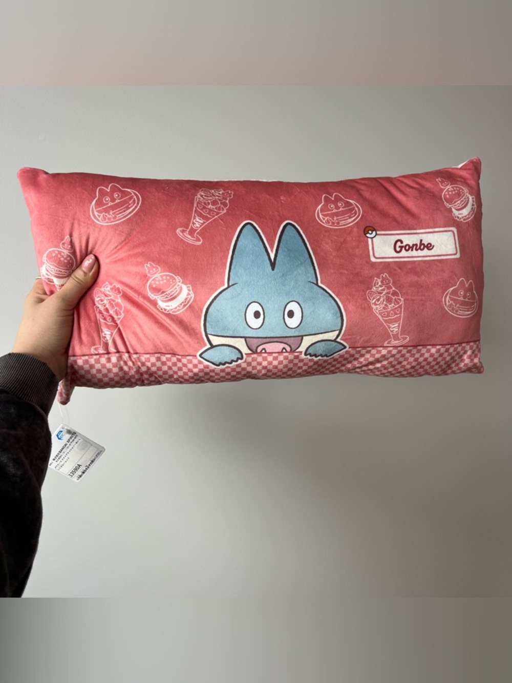 Pokemon Gonbe Pink Plush Character Pillow